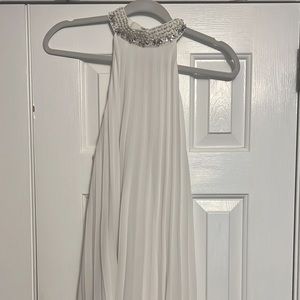 Bejeweled halter dress